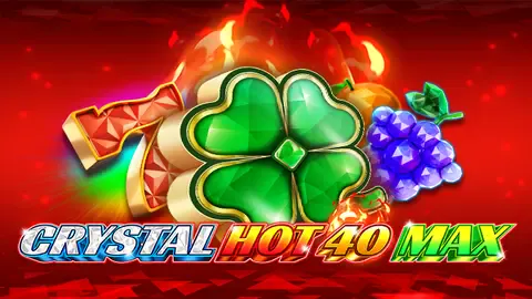 Crystal Hot 40 Max slot logo