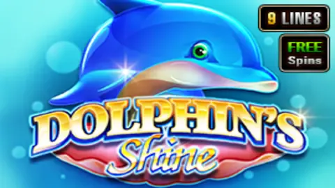 Dolphins Shine slot logo