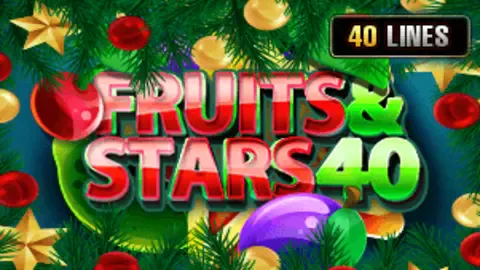 Fruits And Stars 40 Christmas game logo
