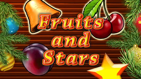 Fruits And Stars Christmas slot logo