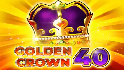 Golden Crown 40 slot logo