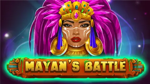 Mayan's Battle slot logo