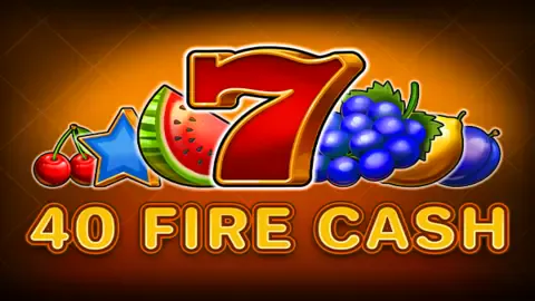 Redstone 40 Fire Cash slot logo