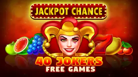 Redstone 40 Jokers Free Games slot logo