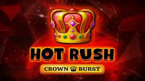 Redstone Hot Rush Crown Burst slot logo