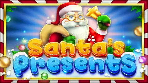 Santas Presents slot logo