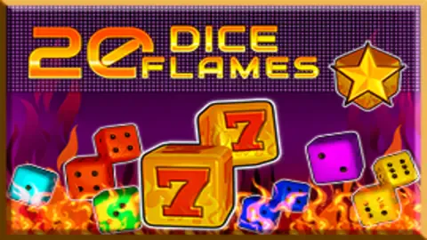 Tiptop 20 Dice Flames slot logo