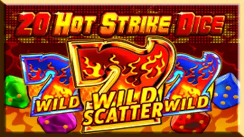 Tiptop 20 Hot Strike Dice slot logo