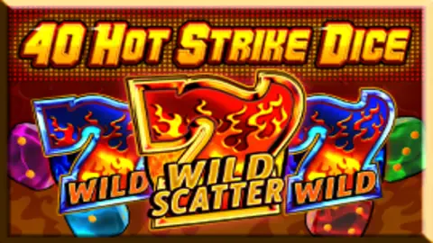 Tiptop 40 Hot Strike Dice slot logo