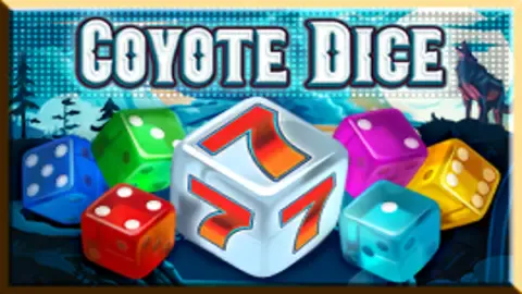 Tiptop Coyote Dice slot logo