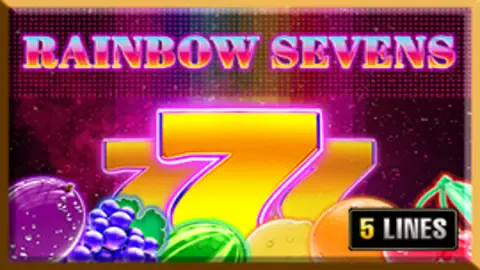 Tiptop Rainbow Sevens slot logo