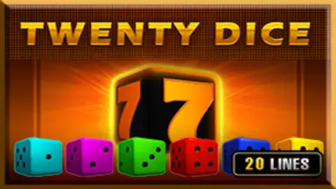 Tiptop Twenty Dice slot logo