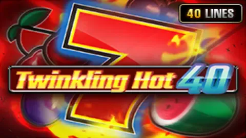 Twinkling Hot 40 slot logo
