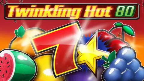 Twinkling Hot 80 slot logo
