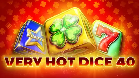 Very Hot Dice 40 slot logo