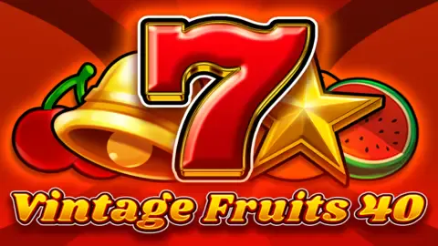 Vintage Fruits 40 slot logo