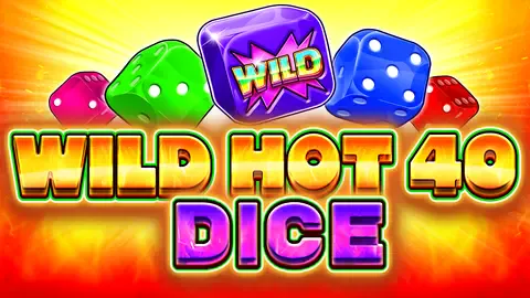 Wild Hot 40 Dice slot logo