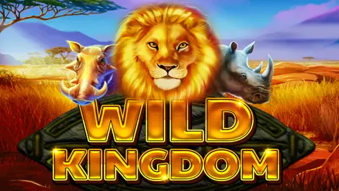 Wild Kingdom slot logo