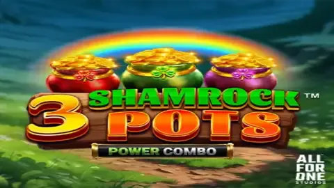 3 Shamrock Pots POWERCOMBO slot logo