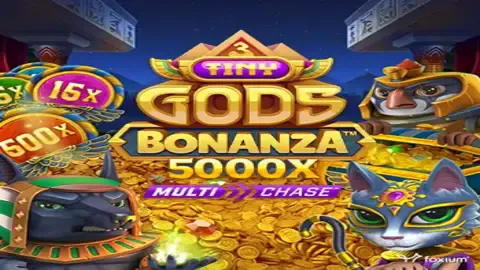 3 Tiny Gods Bonanza slot logo