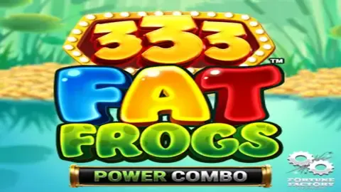 333 Fat Frogs slot logo