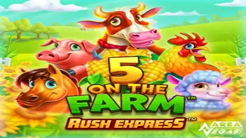 5 on the Farm slot logo