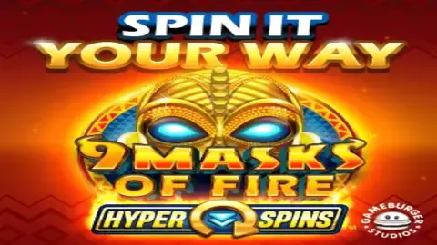 9 Masks of Fire Hyper Spins slot logo
