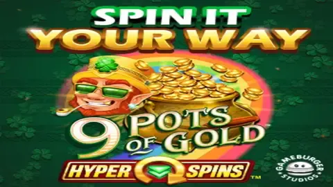 9 Pots of Gold Hyper Spins slot logo