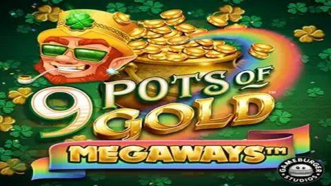 9 Pots of Gold Megaways slot logo