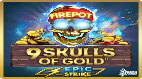 9 Skulls of Gold slot logo