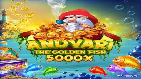 ANDVARI THE GOLDEN FISH slot logo