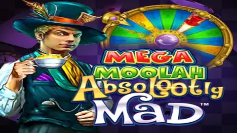 Absolootly Mad Mega Moolah slot logo