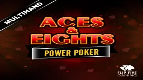 Aces Eights Power Poker game logo