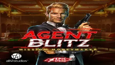 Agent Blitz Mission Moneymaker slot logo