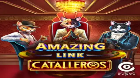 Amazing Link Catalleros slot logo