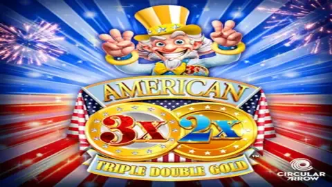 American Triple Double Gold slot logo