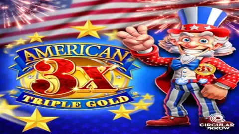 American Triple Gold slot logo