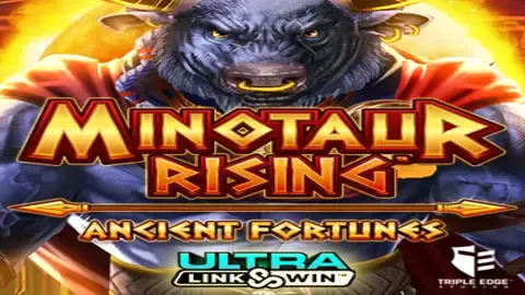 Ancient Fortunes Minotaur Rising slot logo