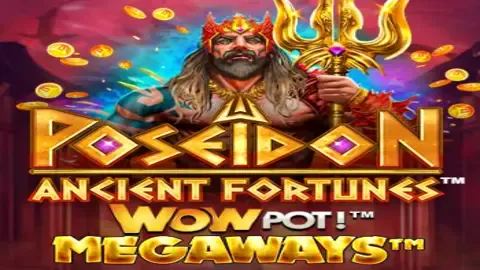 Ancient Fortunes Poseidon WOWPot Megaways slot logo
