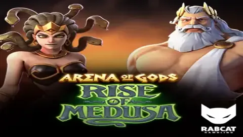 Arena of Gods Rise of Medusa slot logo