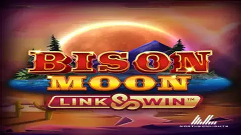 Bison Moon slot logo