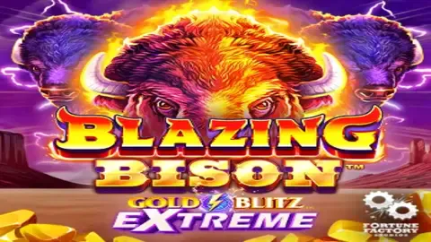 Blazing Bison Gold Blitz Extreme slot logo