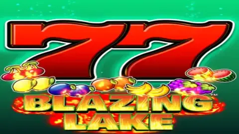 Blazing Lake slot logo