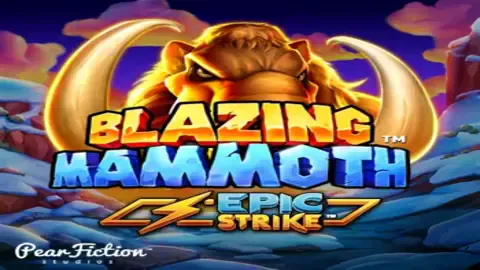 Blazing Mammoth slot logo
