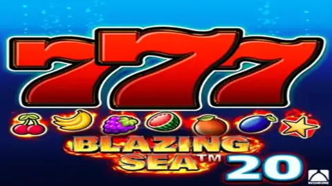Blazing Sea 20 slot logo