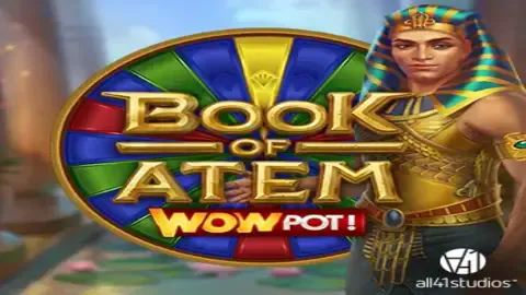 Book of Atem WOWPOT slot logo
