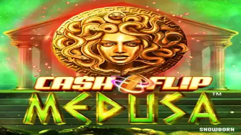 Cash Flip Medusa slot logo