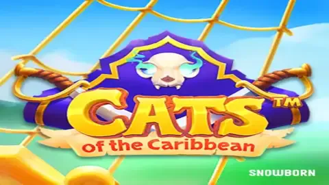 Cats of the Caribbean slot logo