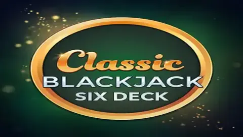 Classic Blackjack 6 Deck game logo