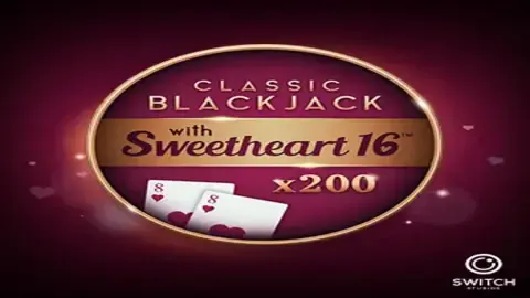 Classic Blackjack with Sweetheart 16 game logo